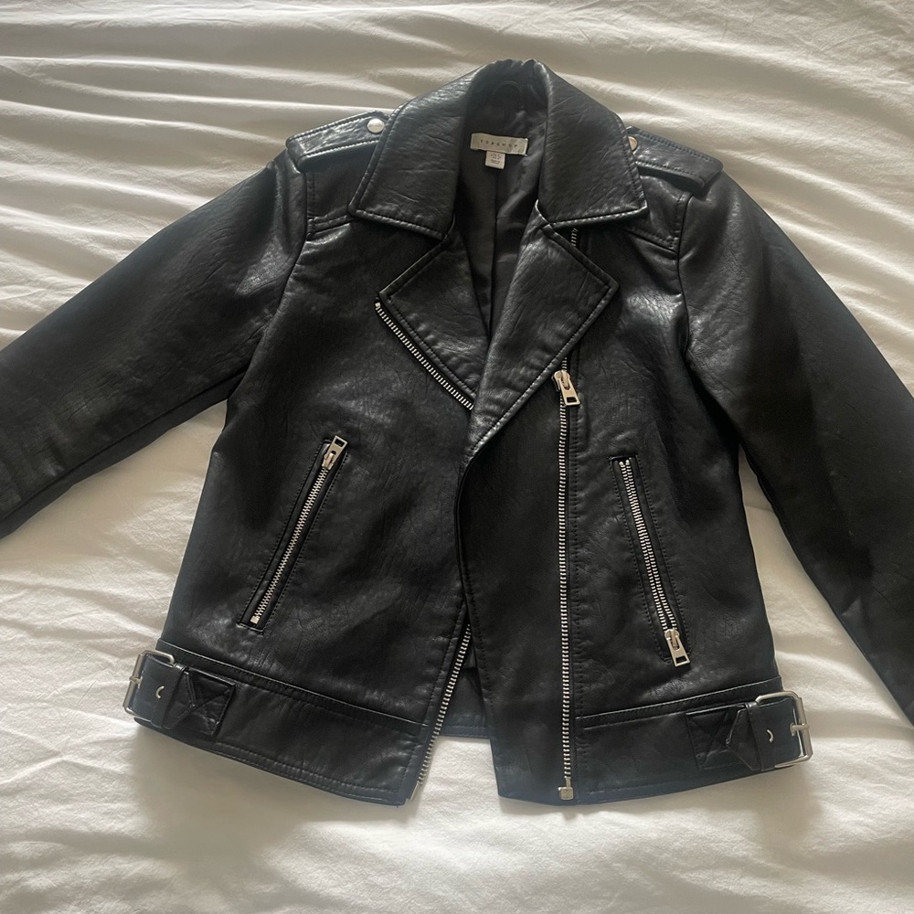 Topshop Leather Jacket
